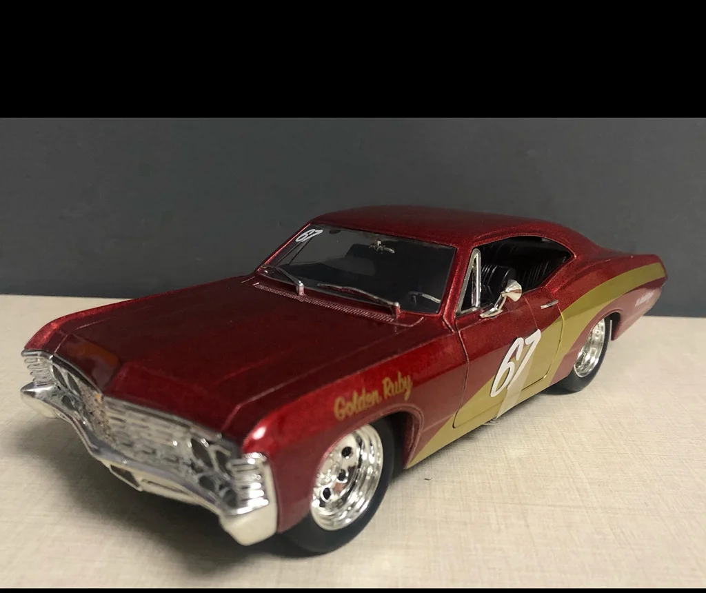 1:24 Scale Old Classics Jada Chevrolet Chevy IMPALA 76 SS Hardtop Diecasts & Toy Vehicles Car Models Miniature Collector