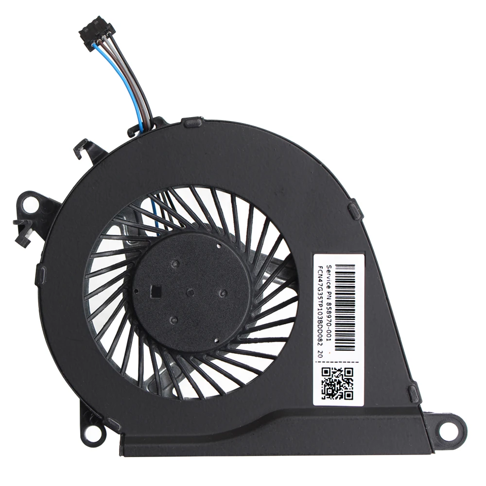 CPU Cooling Fan Cooler Radiator for HP Omen 2 Pro 15-AX AX023TX 15-AX016TX, Pavilion 15-BC 858970-001 TPN-Q173 Notebook PC Fan