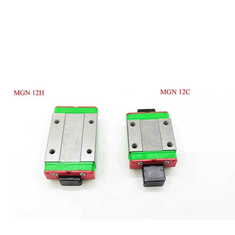 12mm Linear Guide MGN12 L=100 200 300 350 400 450 500 550 600 700 800 mm linear rail way + MGN12C or MGN12H Long linear carriage