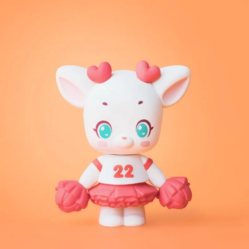 

Экшн-фигурка глухая коробка Fawn, миндаль, аниме «Угадай сумку», кавайные игрушки для детей, настольная модель, подарок на день рождения