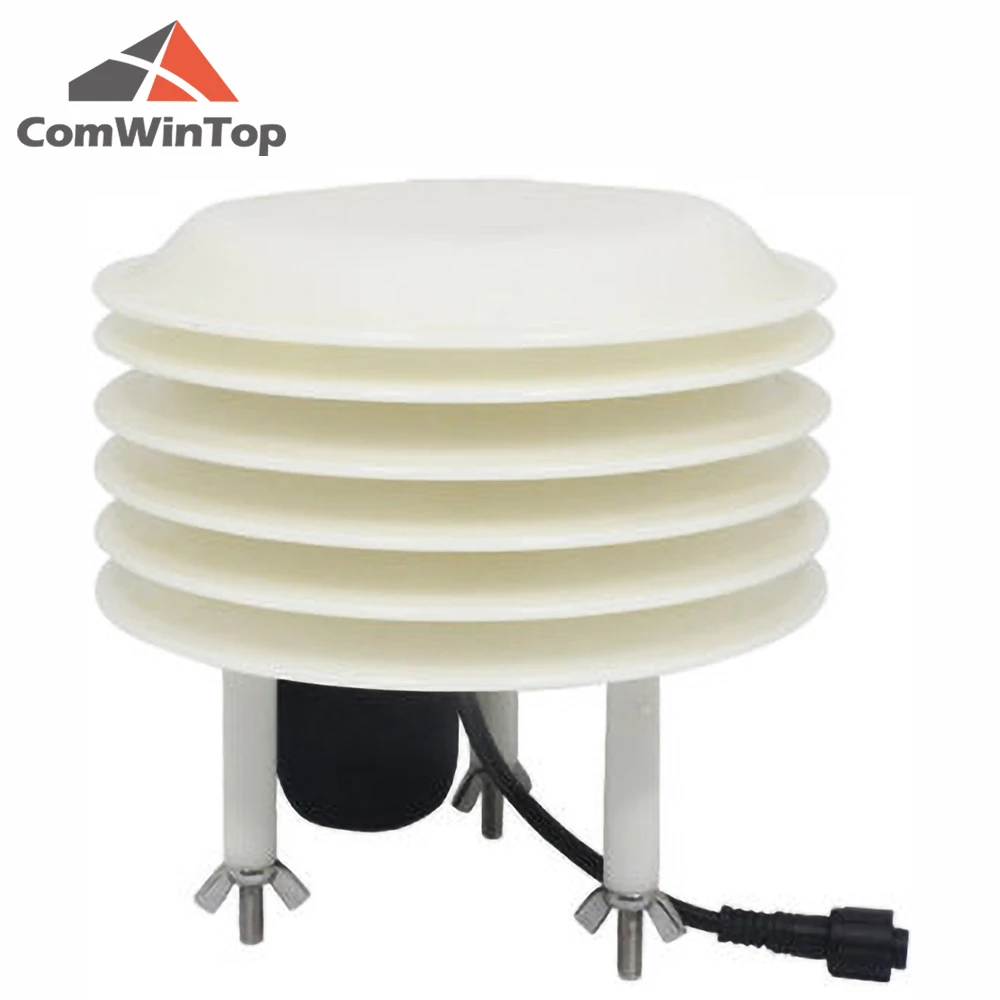 CWT-BY Outdoor Sfeer Temperatuur Vochtigheid Noise Druk PM2.5 Verlichting CO2 Sensor Met Rs485 Uitgang