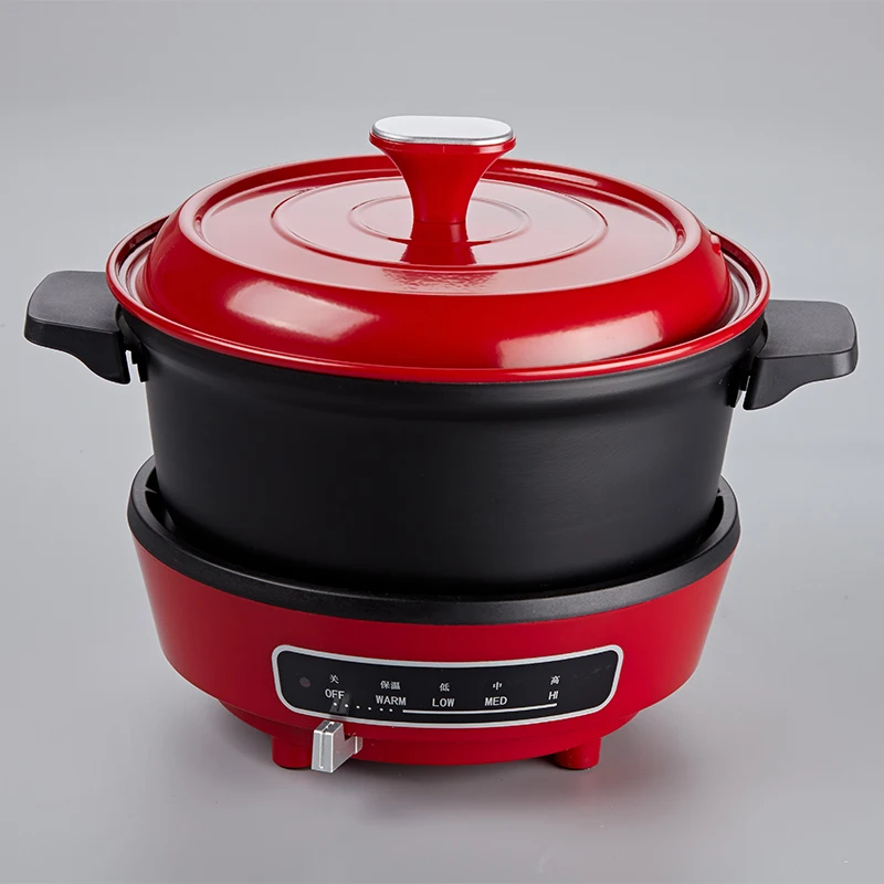 Multifunctional electric cooker, high-quality, high-value kitchen appliances, electric hot pot, frying, roasting, steaming