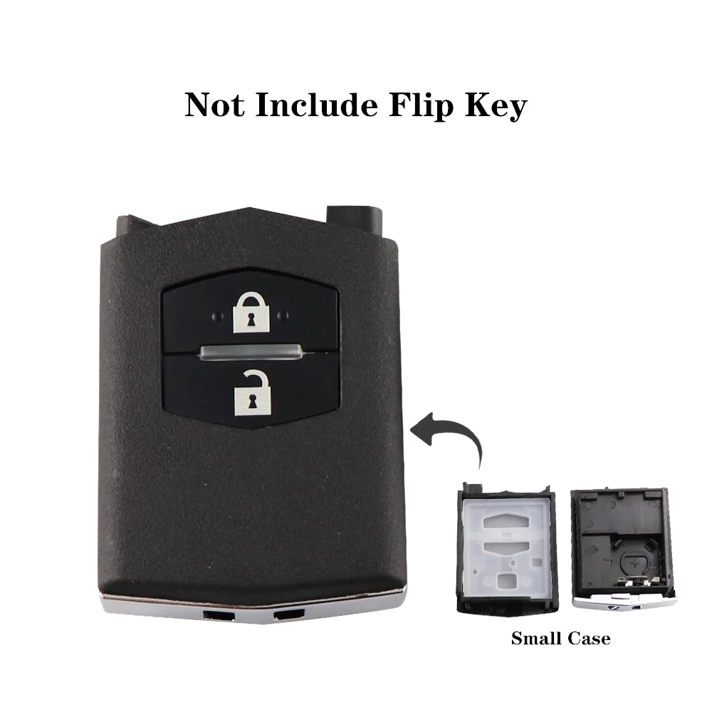 YIQIXIN 2/3 Taste Klapp Flip Auto Schlüssel Shell Fob Fall Mit Uncut Klinge Für Mazda 2 3 5 6 RX8 MX5 M6 CX5 Fernbedienung Schlüssel Shell