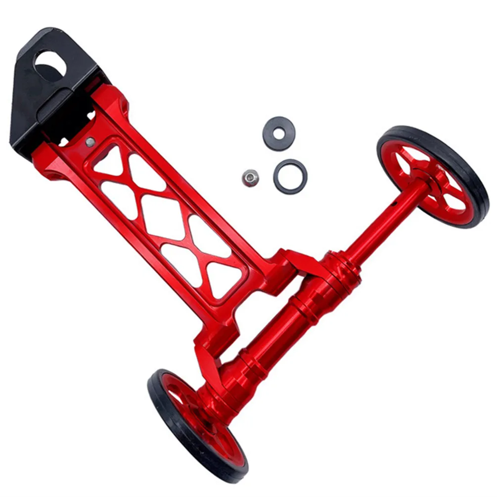 For Birdy Bicycle Extension Rod Easy Wheel Parking Push Wheel Telescopic Rod Widened Easywheel Booster Wheels