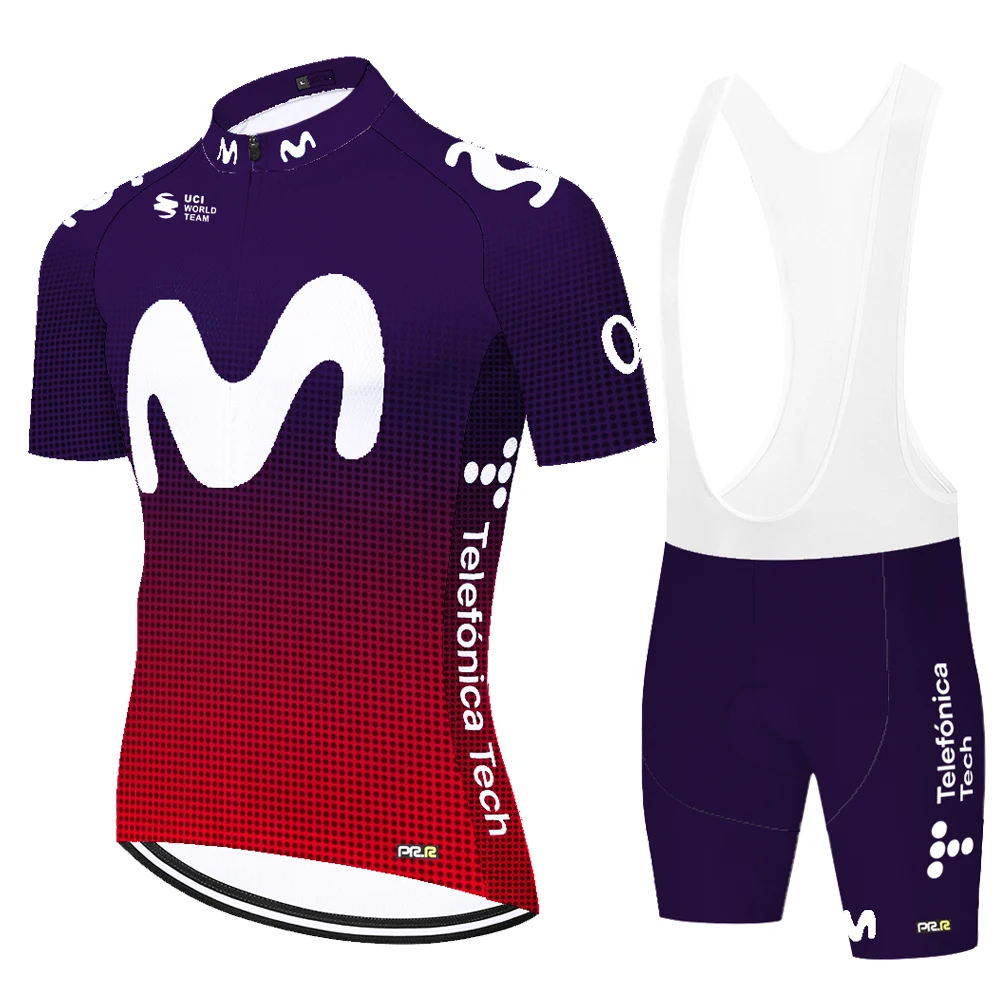 2023 Movistar cycling jersey set Abbigliamento Ciclismo Maillot Ciclismo Hombre Cycling Equipment Ciclismo Masculino de france