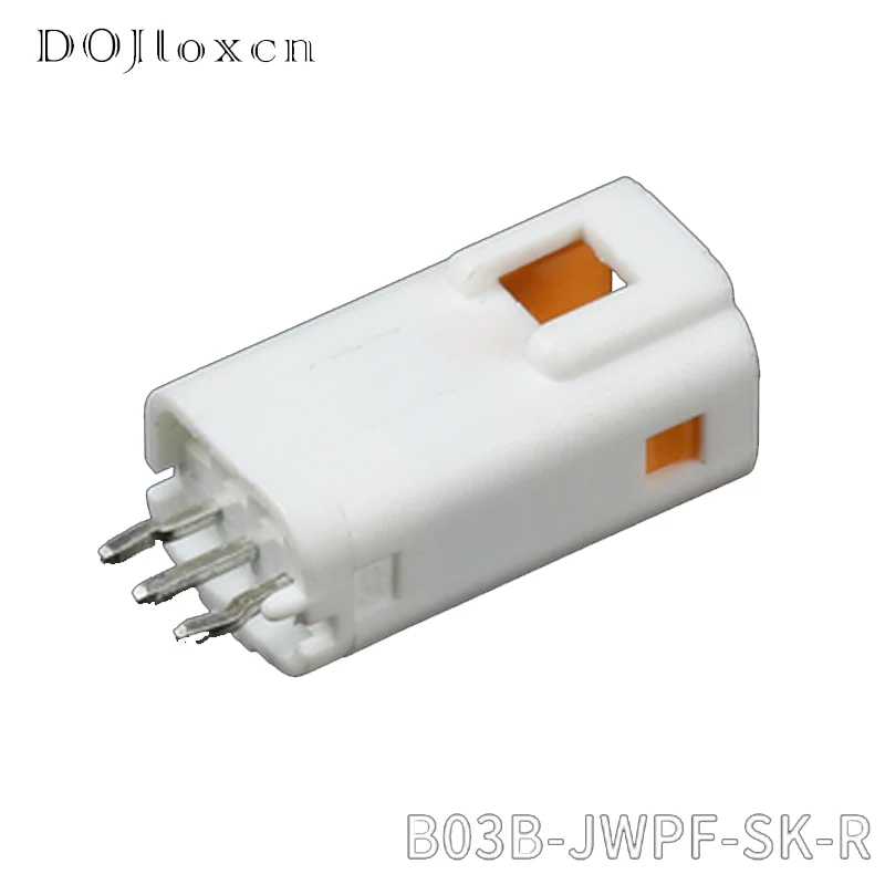 1 Set  JST Needle Seat Automobile White Connector B02B JWPF SK-R Waterproof Connector Wire Harness Plug Shell 0406