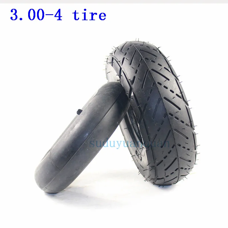 High Quality Tyre 3.00-4 Inner Tube Out Tire for Knobby Scooter Go Kart Electric Scooter Highway Tire 300-4 Tyre