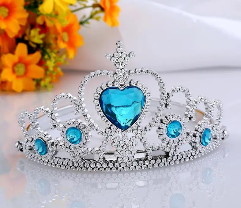 

High quality Children's crown princess headdress headband plastic hair hoop crown Hair Accessories 300pcs/lot SN1456
