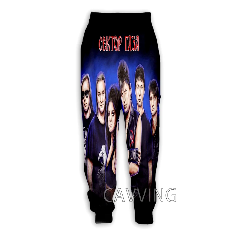 

CAVVING 3D Printed Sektor Gaza Band Casual Pants Sports Sweatpants Straight Pants Sweatpants Jogging Pants Trousers