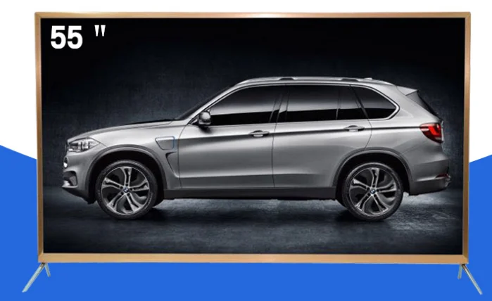 55 65 75 "polegadas lcd led tv tv com vários idiomas android smart wifi iptv DVB-T2 tv led