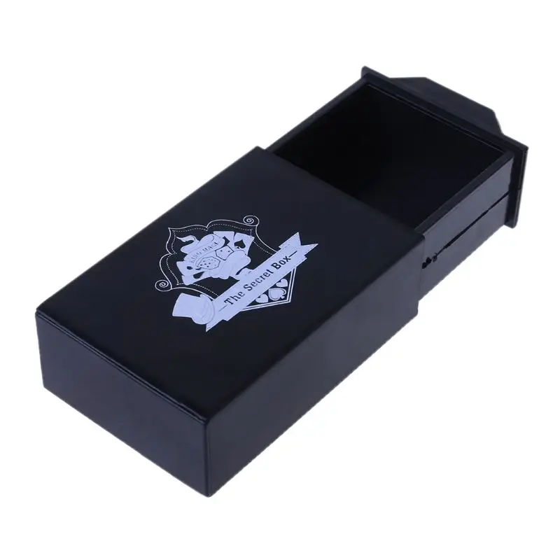 Cool Magic Black Box Vanished Box Puzzle Box Magic Tricks Surprise Box Kids Toy