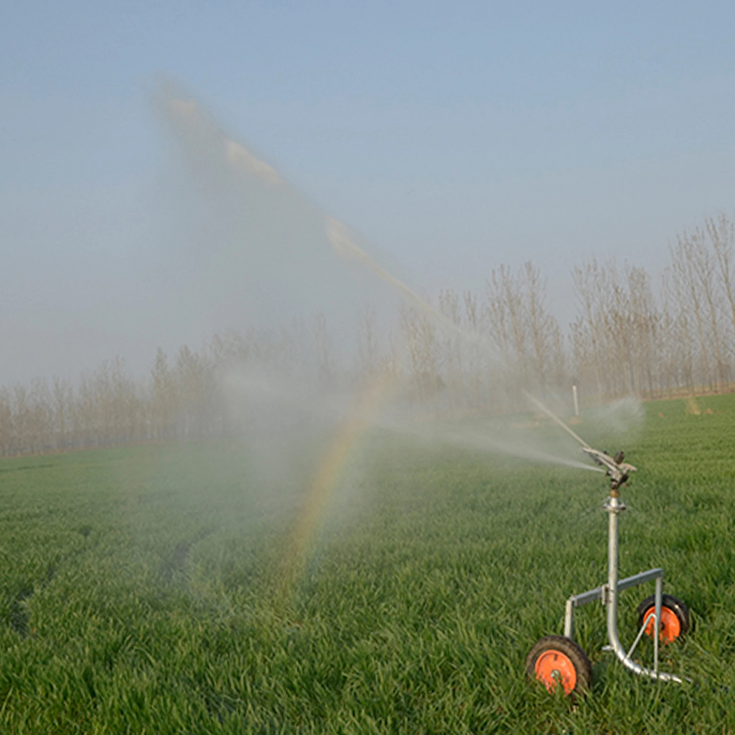 1,5 inch vrouwelijke draad sproeier pistool grote dekking landbouw boerderij bestand irrigatie sprinkler boomgaard gazon gras waterapparaat