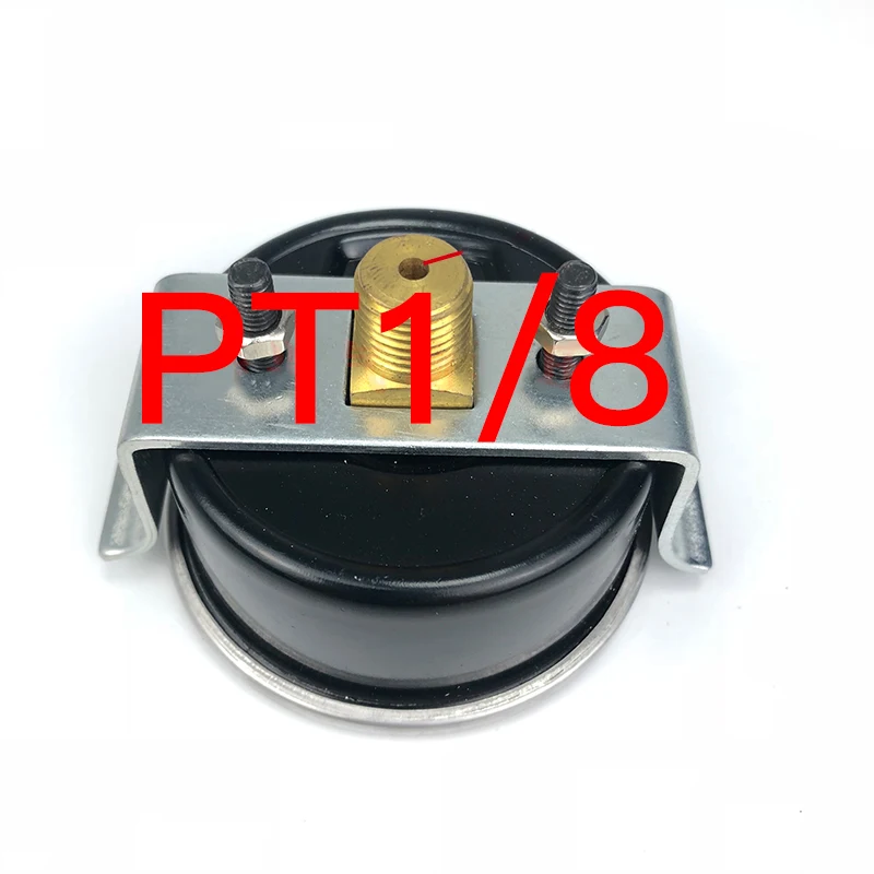 Y-40ZU clamp type pressure gauge bracket barometer 1 minute 2 minutes 0-1Mpa 50 40MM surface