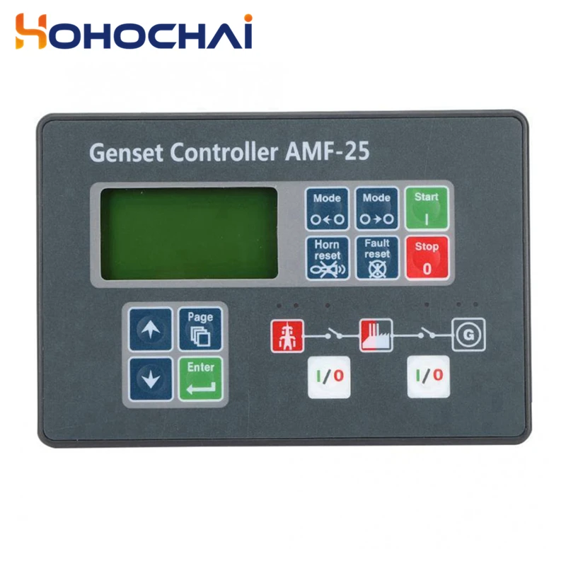 AMF25 AMF20 Diesel Genset Controller AMF-25 AMF-20 Generator Auto Start  Stop Control Module Replace Original