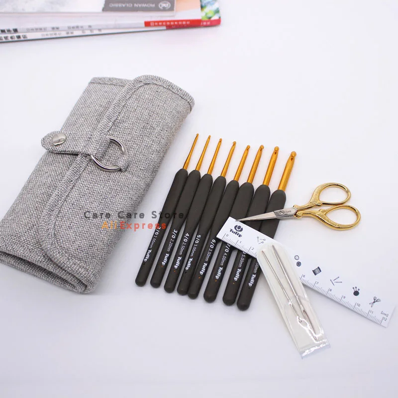 Original Tulip Crochet Needle Hooks Set Crochet Tulip Needle Knitting Needles Set Of Hooks Knitting Pro Knit Hook Knitting Kit