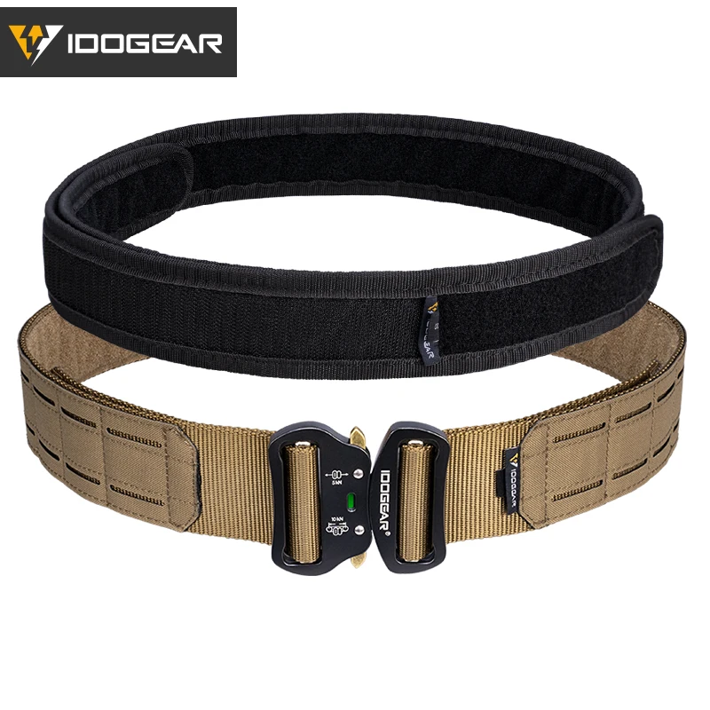 IDOGEAR 2 インチタクティカルベルトクイックリリースメタルバックル