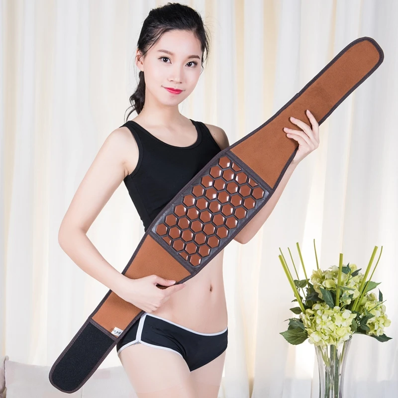 

220V electric heating belt belt waist plate strain lumbar warm jade massage machine heat preservation belt