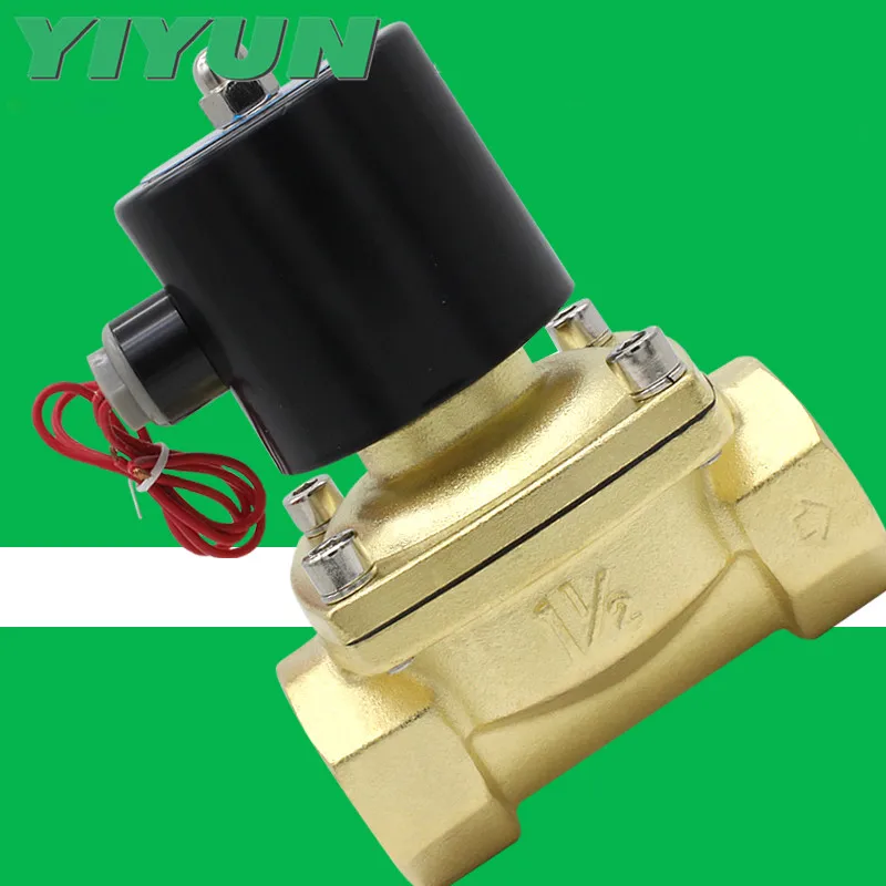 

2W250-25 2W350-35 2W400-40 2W500-50 Медный корпус, медная катушка, полностью медный, нормально закрытый электромагнитный клапан, водяной клапан 24 В 220 В 12 В