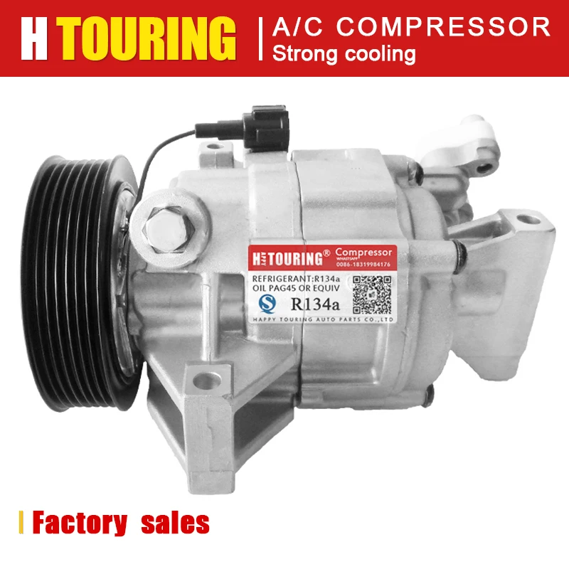 

For ac compressor Nissan Tiida Latio Z0014129A Z0004246B 92600-ED000 92600-ED07A 92600-ED07B 506021-7470 5060217470 DKV08R