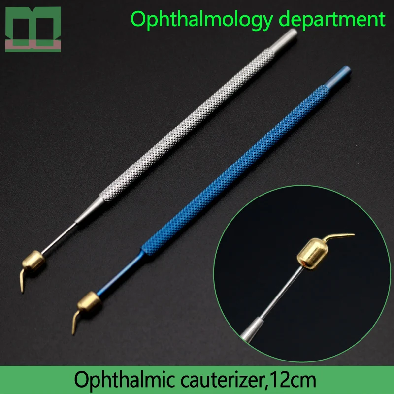 Ophthalmic cauterizer titanium alloy surgical operating instrument 12cm ophthalmology department