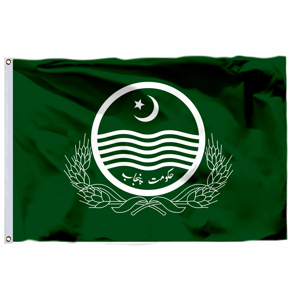 Pakistan Azad Kashmir Flag 3X5ft 90X150cm Gilgit-Baltistan Provincial And Territorial 60x90cm 21x14cm Punjab Banner