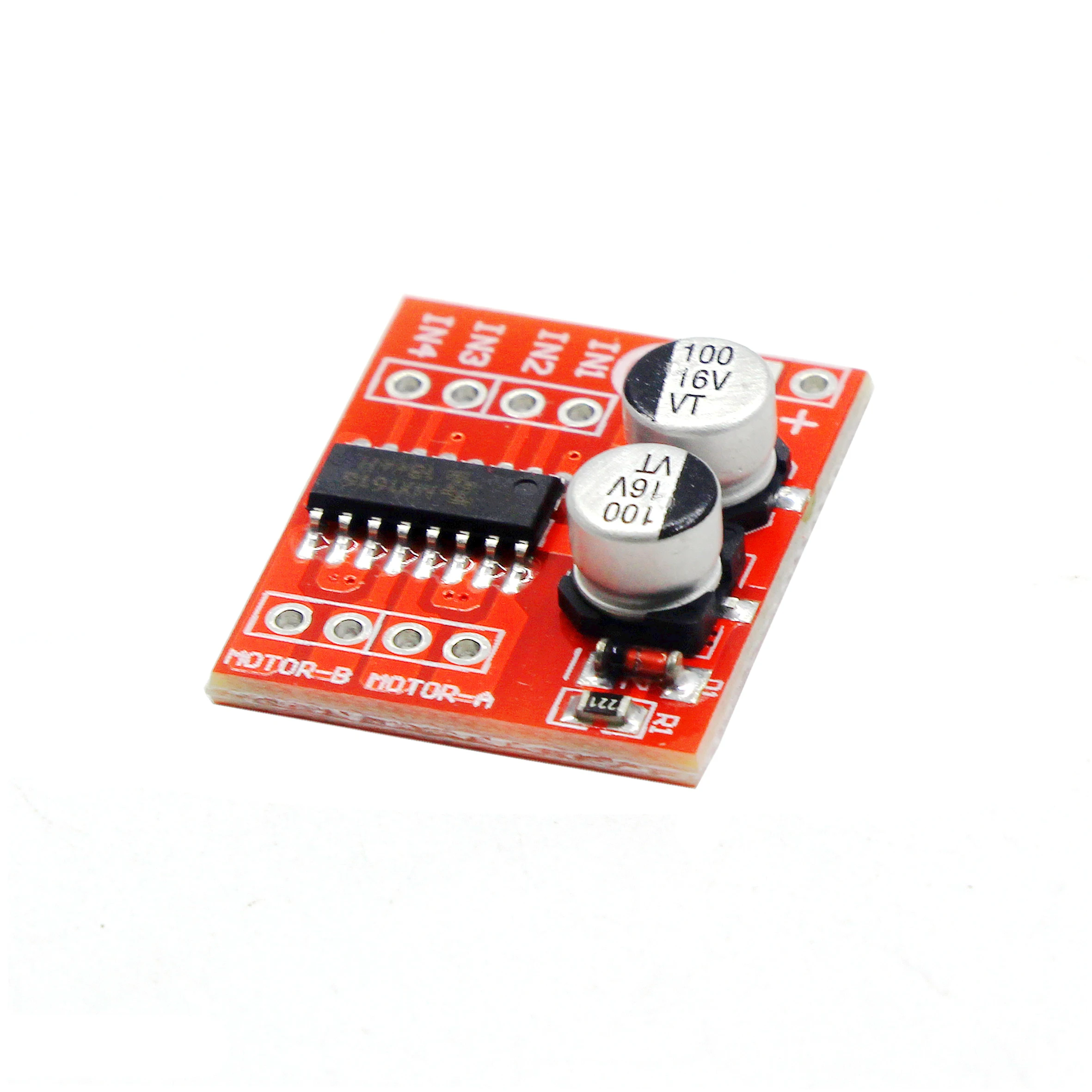 DC Motor Drive Module Omkeren PWM Speed Dual H Bridge Stepper Motor Mini Overwinning L298N