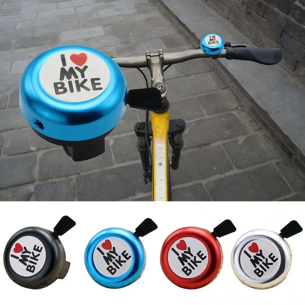 

Cute I Love My Bike Printed Bicycle Bell Clear Sound Alarm Warning Ring звонок велосипедный timbre bicicleta Cycling Acces