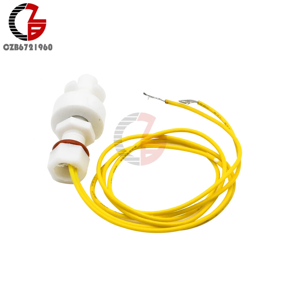 Liquid Water Level Sensor Switch Normally Closed Low Pressure Float Switch for Fish Tank Aquarium Pump Alarm Floating Switch