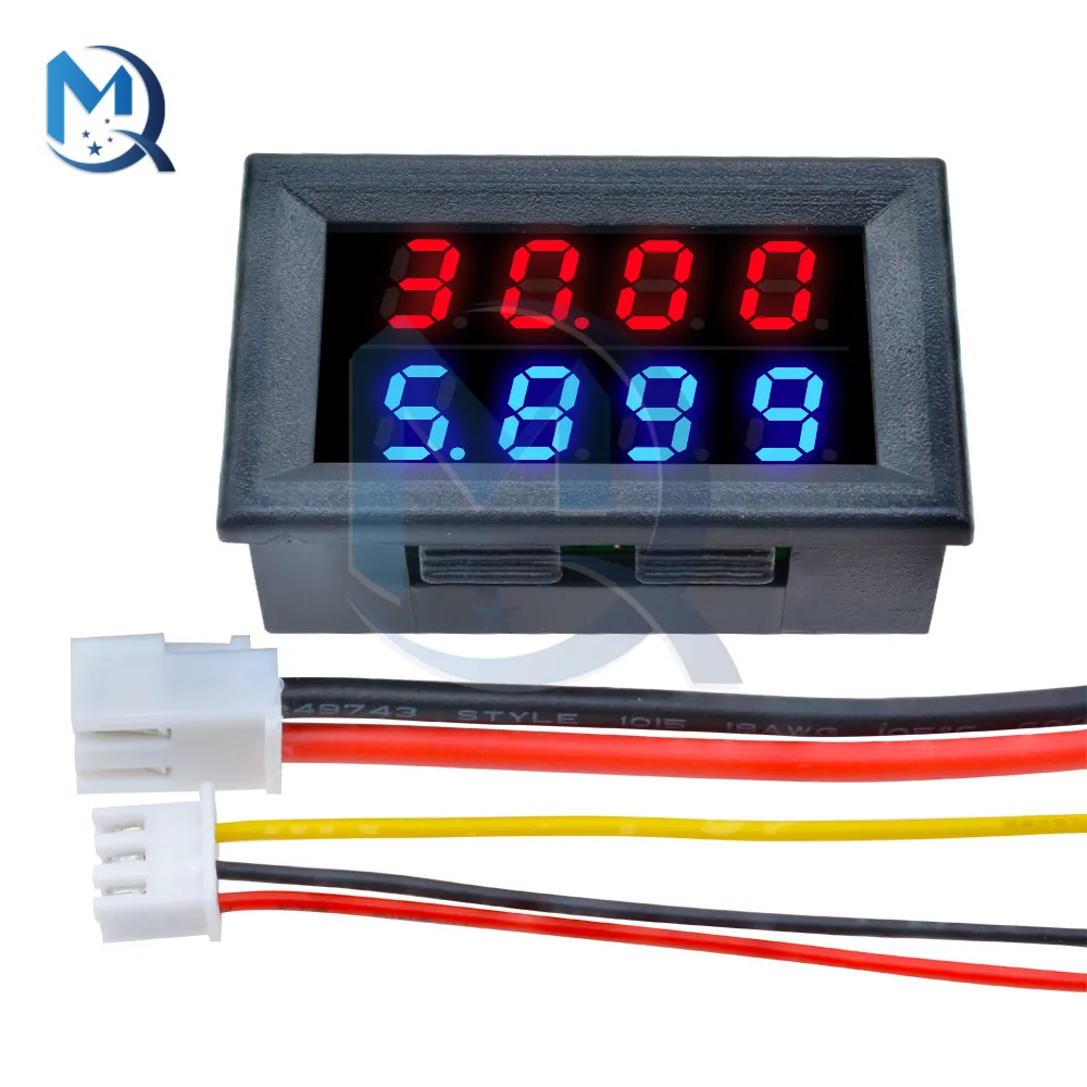 0-100V/10A 4-Digit Current and Voltmeter 0.28\