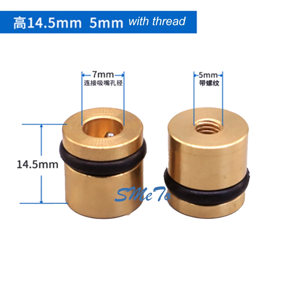 SMT JUKI Nozzle Holder 14.5mm 27mm 31mm Aluminium Nozzle Connecting Short Rod Long Connector For SMT JUKI Machine