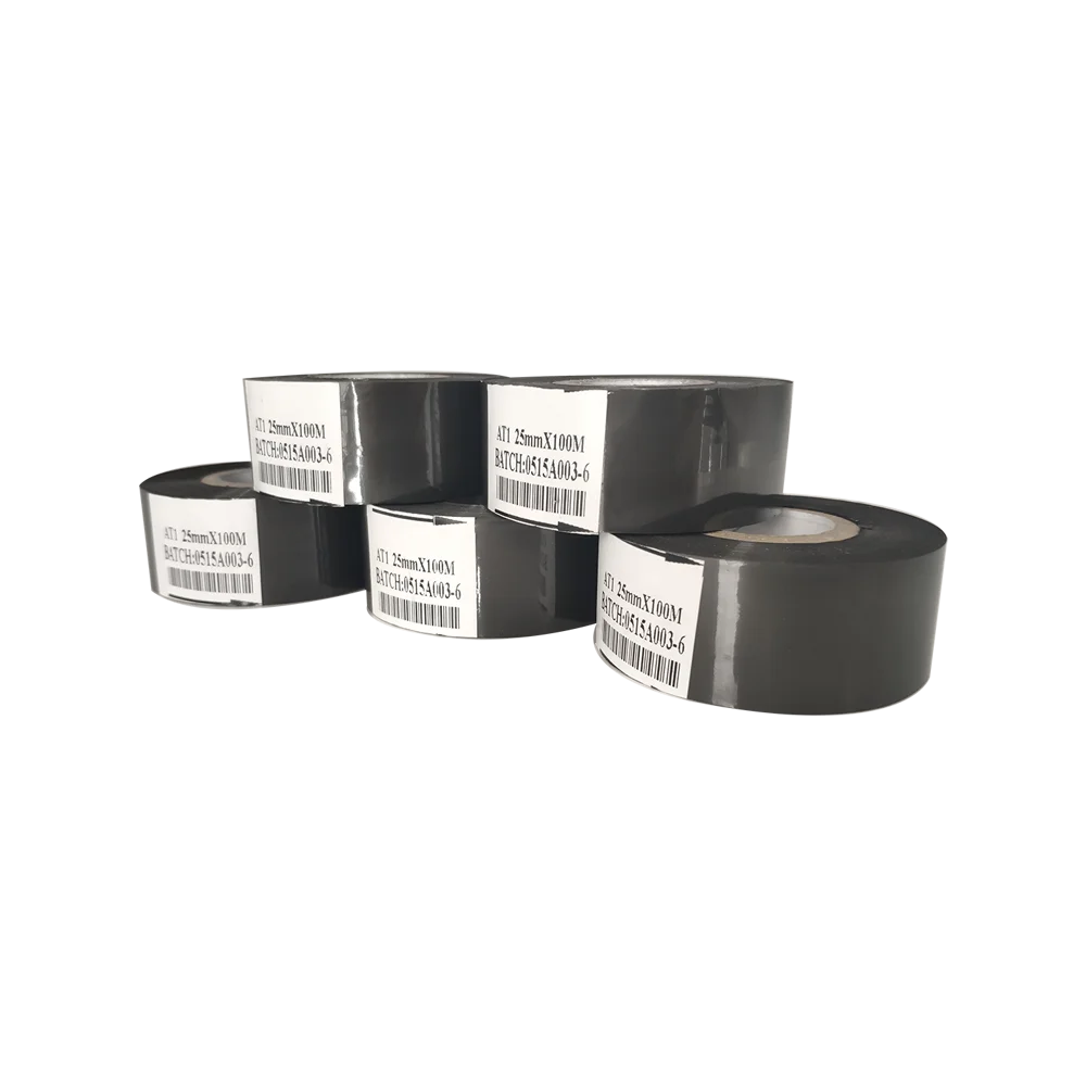 

Black color hot ink ribbons for ribbon printer