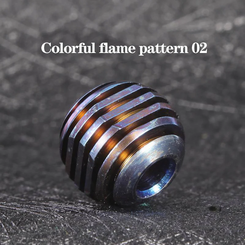 

1PC Colorful Planet SeriesTitanium Alloy EDC Paracord Beads Lanyard Pendants Knife Beads Rope Cord Beads Pendants