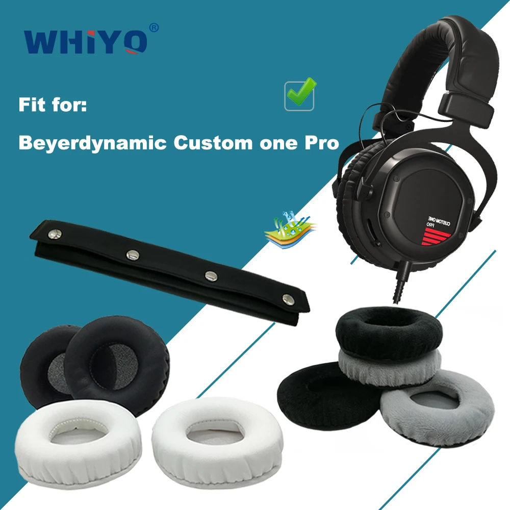 

Сменные амбушюры для наушников Beyerdynamic Custom one Pro, кожаные амбушюры, бархатные амбушюры для наушников