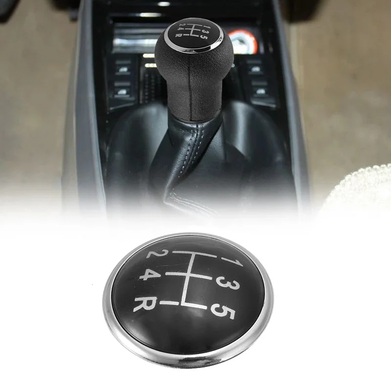 NEW-5 Speed Manual Car Gear Shift Knob Cap Cover for Golf V MK5 2003-2009