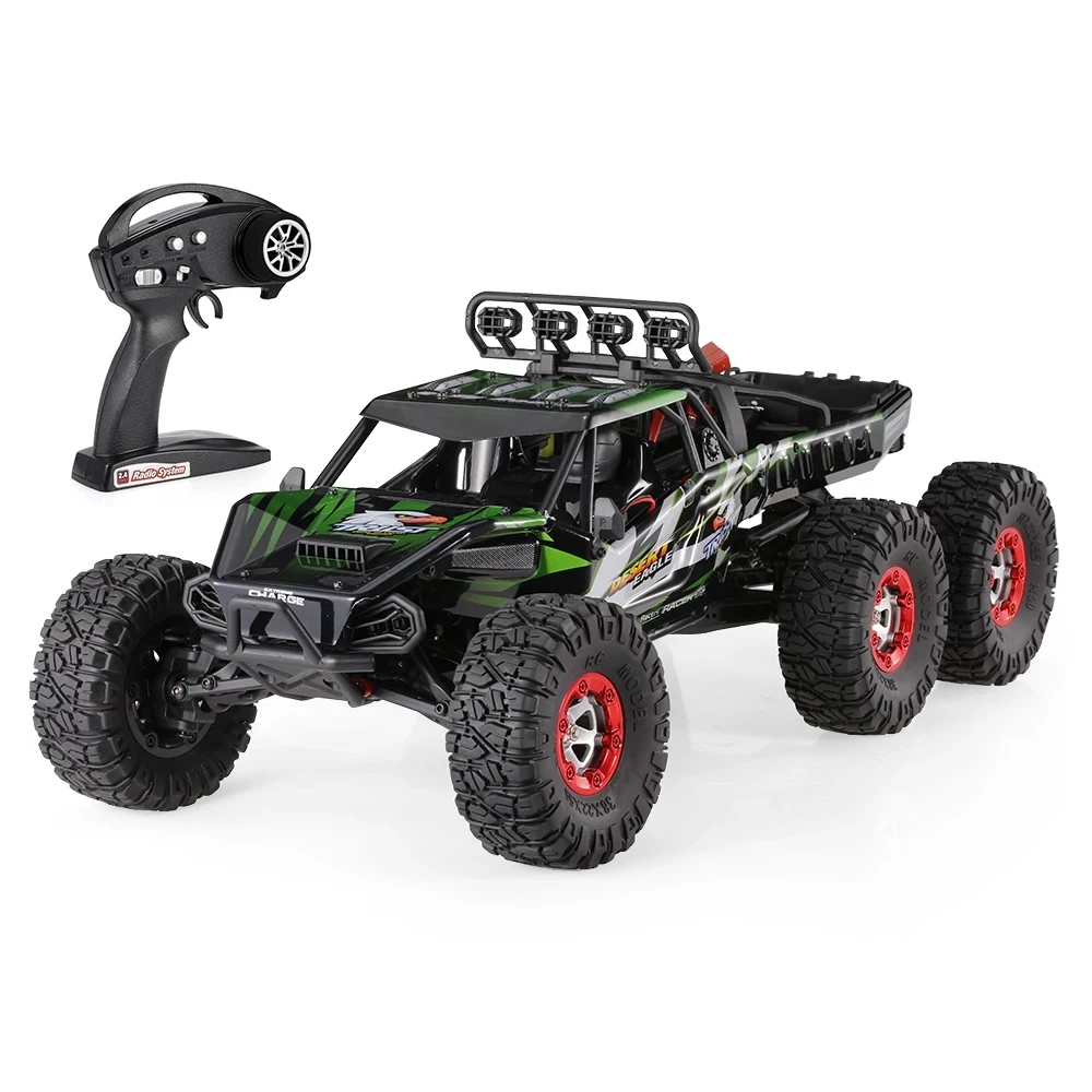 2021 New Remote Control Car Climbing Car High Speed 60km/H 6WD Off-Road RC Truck 1:12 Racing Car Model Brushless Motor RTG