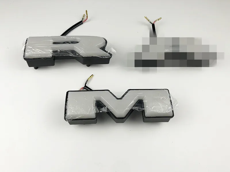 Car Front Grill LED Light Car LED Letters RAM Logo Letters For Dodge RAM 1500 2500 3500 2009-2019