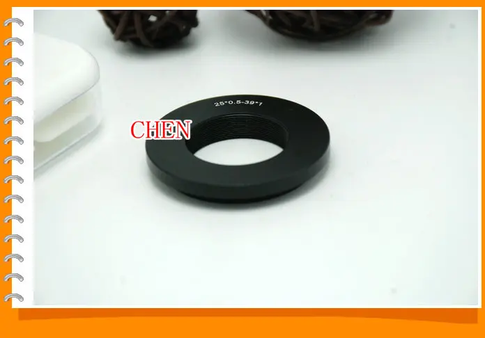 سبائك الألومنيوم M25-M39 25-39 مللي متر محول حلقة m25 0.5 مللي متر محول حلقة M39(1) شفة