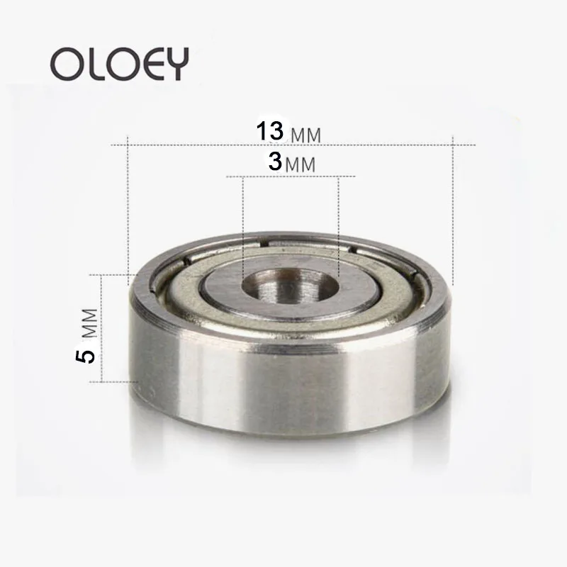 5/10PCS 633ZZ Bearing 3*13*5 mm  ABEC-1 Grade R1330ZZ 633Z Miniature 633 ZZ Ball Bearings