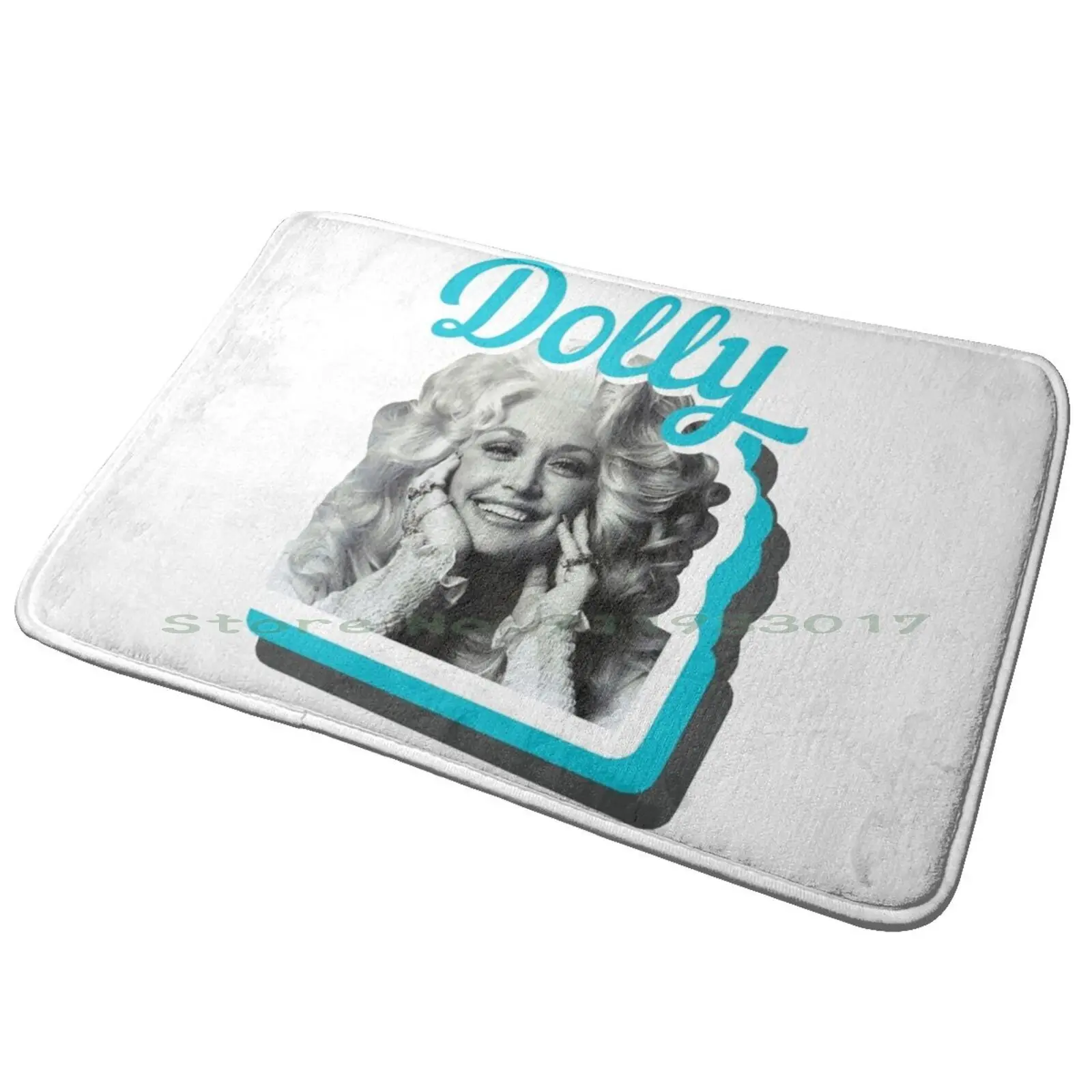 Here She Comes Again-- Dolly! Entrance Door Mat Bath Mat Rug Death Loop Arkane Video Game Fps Anti-Slip Bedroom Kitchen Foot