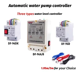 DF-96D/96DK Automatic Water Level Controller Switch 220V Tank Liquid Level Detection Sensor Porbe Water Pump Controller Control