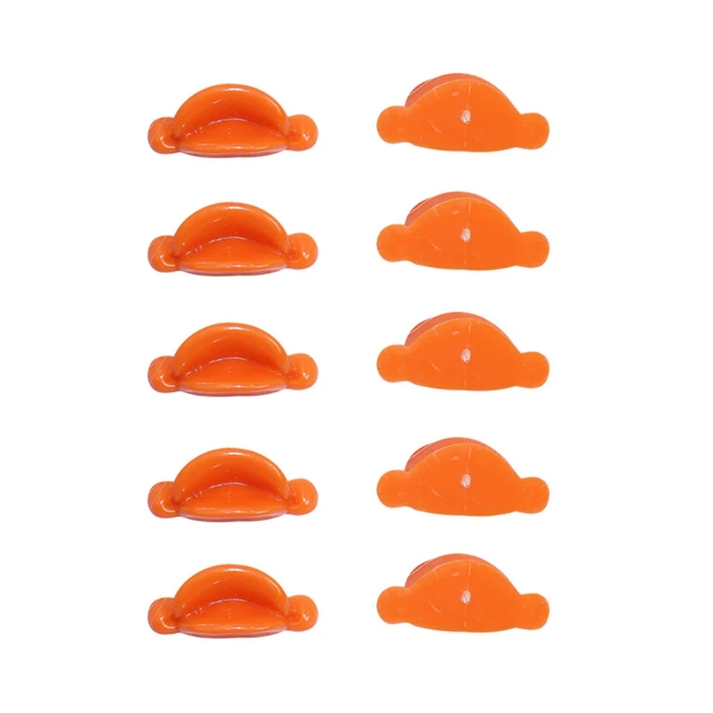 10PCS Plastic Detachable Duck Mouth DIY Mini Duck Doll Handicraft Interactive DIY Duck Bill Replacement Duck Nose