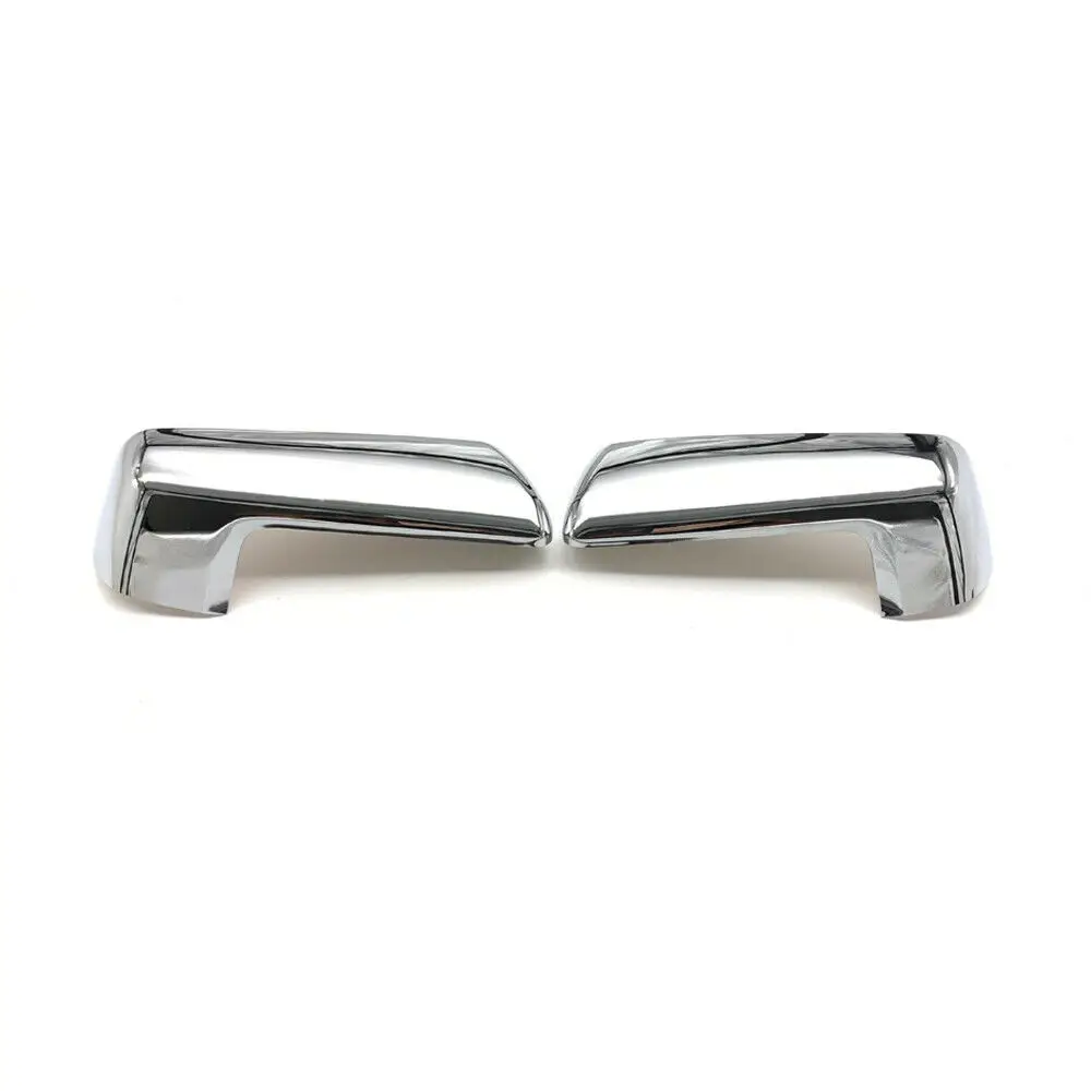 

Car Accessories For GMC Sierra 2019 Chevrolet Silverado 1500 Chrome Top Mirror Half Cover