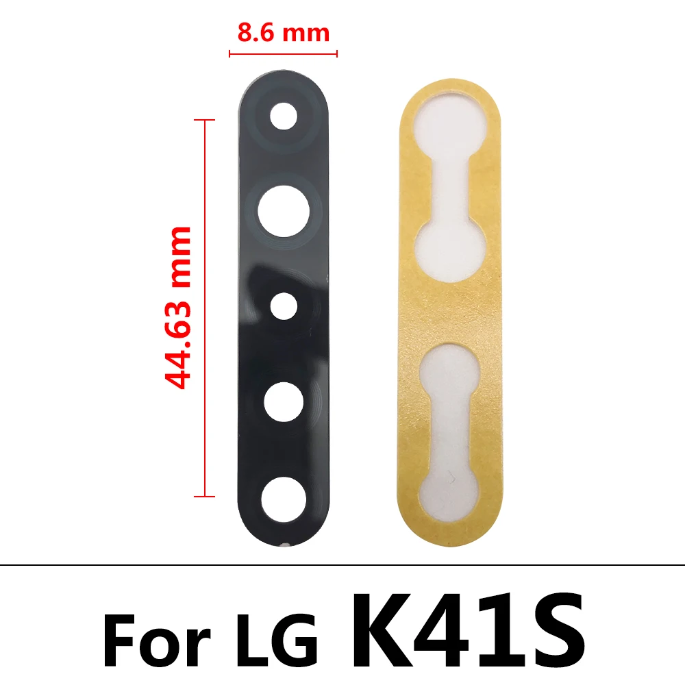 Camera Glass Lens Back Rear Camera Glass Lens with Glue Replacement For LG K41S K42 K51 K51S K61 K62 Plus K40S K52 K62 K41 K12