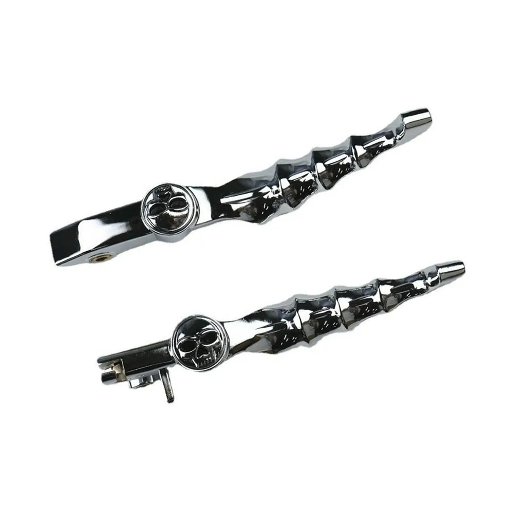 Chrome przednia kierownica sterowanie czaszka dźwignia sprzęgła hamulca dla Yamaha v-star 650 1100 Custom / Drag XVS400 1996-02 Cruiser