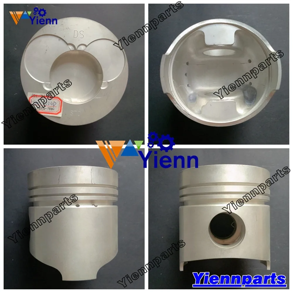 For HINO W06D W06E W06ET Piston With Pin And Clips 113216-1470 13216-2220 13211-1740 FC3WCA Truck WO6D WO6E Engine Parts