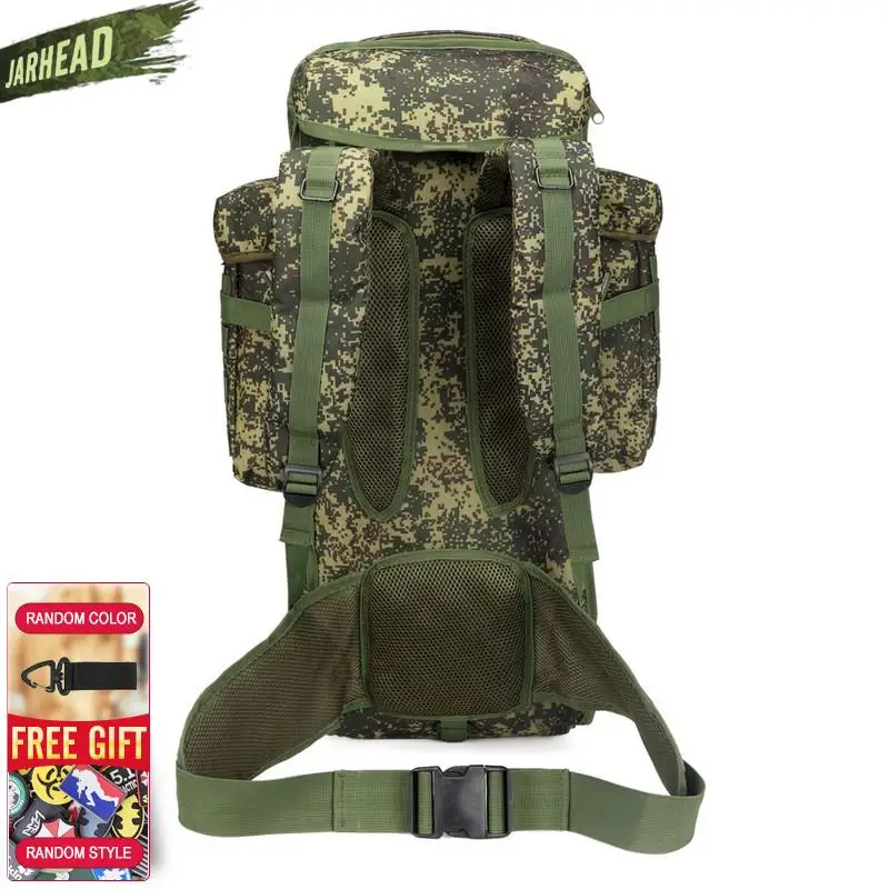 Mochila Combinada Militar Multifuncional para Homens, Mochilas Rifle, Mochila de Assalto Tático, Viagem e Trekking, Grande Capacidade, 911, 70L