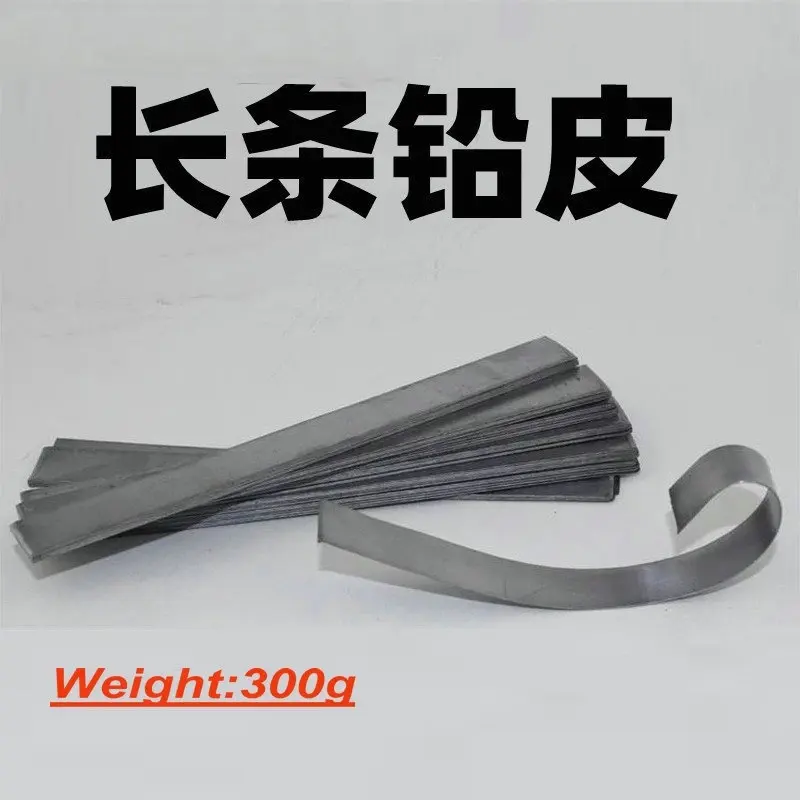 300g/box Sheet Strip Lead Sinker Tin Roll Supplies Fishing Accessories Fishing Tackle Lead Weights Tin Roll For Fishing