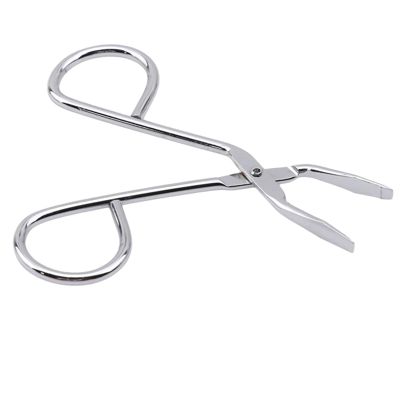 1PC Hair Remove Scissors Flat Tip Eyebrow Tweezers Clamp Clipper Beauty Tool Stainless Steel Eyebrow Removal Tool