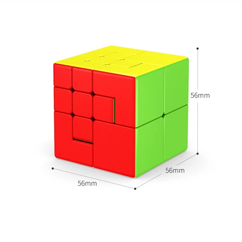 MoYu zauberwürfel Neuheit Binden Puppet cube 3x3x3 Spiel cube Profissional magie cube #1 #2 asymmetrische Puppet Moyu Puzzle Cubes Spielzeug MoYu Novelty Bind puppet cube 3x3x3 Asymmetric Puppet cube