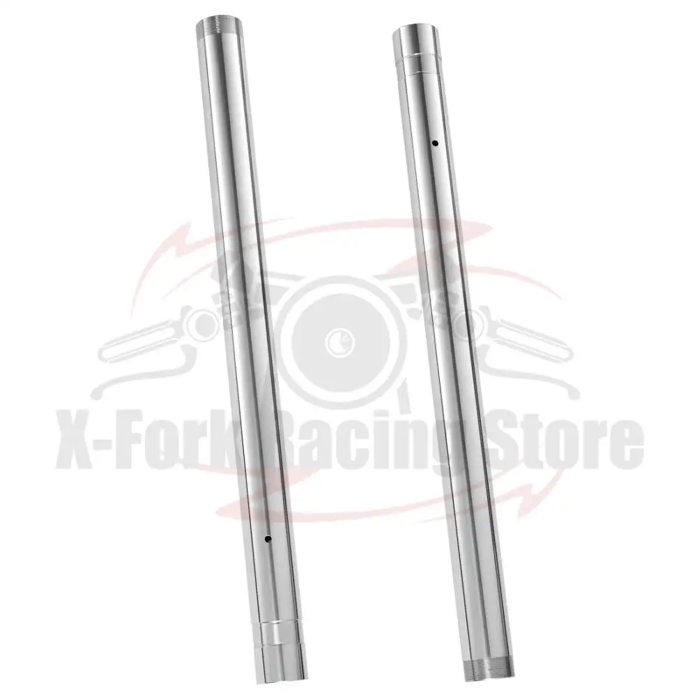 Front Inner Fork Stanchions Tubes Fork Inner Pipes For Honda VTX1800 2002-2008 2003 2004 2005 2006 2007 45mmx603mm/613mm